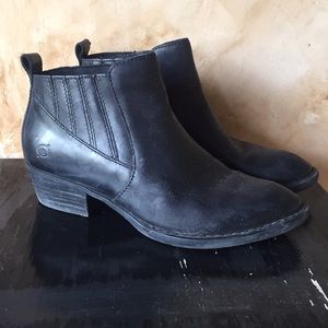 Black Born booties size 9